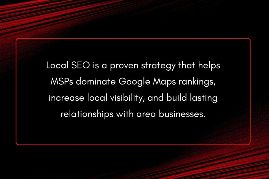 Local SEO for MSPs